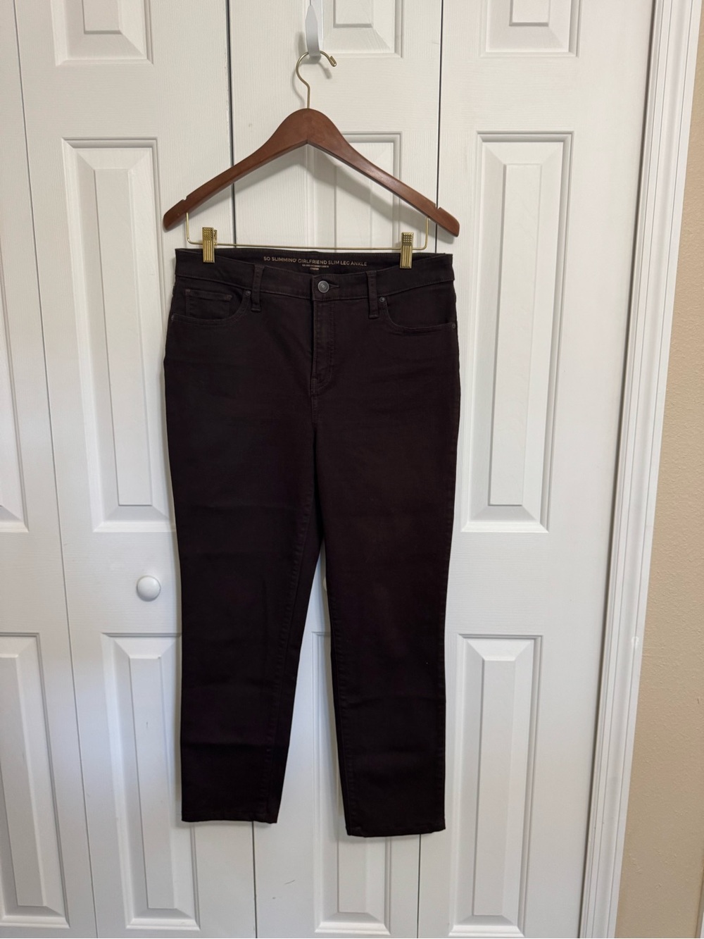 Chico's Dark Brown Stretch Skinny Jeans